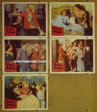 n018 BEAUTY ON PARADE 5 lobby cards '50 Ruth Warrick