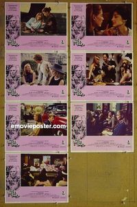 m738 BELL JAR 7 lobby cards '79 Sylvia Plath