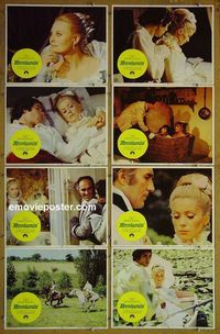 m111 BENJAMIN complete set of 8 lobby cards '68 Michele Morgan, French sex!