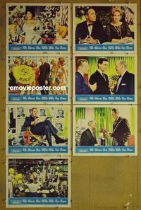 m739 BEST MAN 7 lobby cards '64 Henry Fonda, Gore Vidal