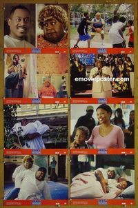 m116 BIG MOMMA'S HOUSE complete set of 8 lobby cards '00 Martin Lawrence