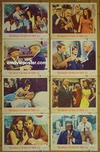 m119 BIGGEST BUNDLE OF THEM ALL complete set of 8 lobby cards '68 Raquel Welch