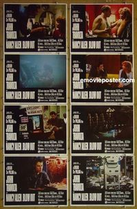m126 BLOW OUT complete set of 8 lobby cards '81 John Travolta, Brian De Palma