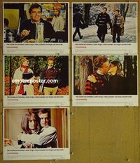 n025 CARNAL KNOWLEDGE 5 lobby cards '71 Jack Nicholson