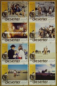 m200 DESERTER complete set of 8 lobby cards '71 Richard Crenna, Chuck Connors