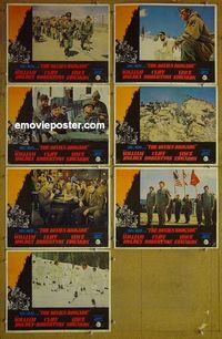 m770 DEVIL'S BRIGADE 7 lobby cards '68 William Holden, Rennie