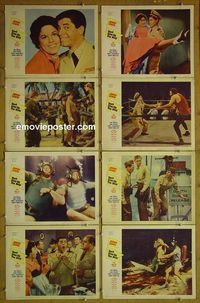 m214 DON'T GIVE UP THE SHIP complete set of 8 lobby cards '59 Jerry Lewis