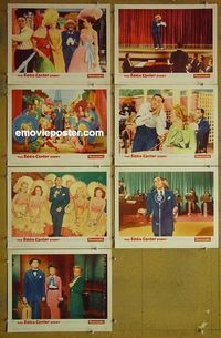 m776 EDDIE CANTOR STORY 7 lobby cards '53 Keefe Brasselle