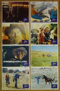 m225 ELECTRIC HORSEMAN 8 Spanish lobby cards '79 Robert Redford