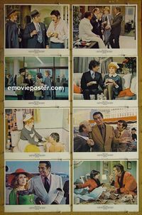 m231 EVERY LITTLE CROOK & NANNY complete set of 8 lobby cards '72 Victor Mature