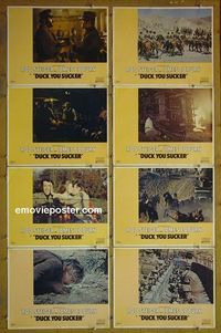 m249 FISTFUL OF DYNAMITE complete set of 8 lobby cards '72 Sergio Leone