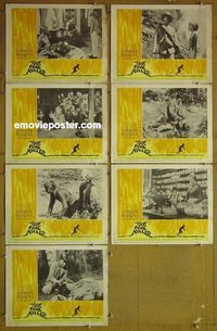 m780 FOOL KILLER 7 lobby cards '65 Tony Perkins, Edward Albert