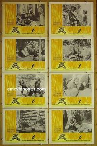 m257 FOOL KILLER complete set of 8 lobby cards '65 Tony Perkins, Edward Albert