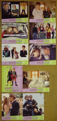 m013 FREAKY FRIDAY 10 lobby cards '03 Curtis, Linsday Lohan