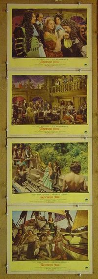 n092 FRENCHMAN'S CREEK 4 lobby cards '44 Joan Fontaine