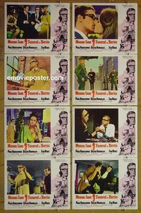 m263 FUNERAL IN BERLIN complete set of 8 lobby cards '67 Michael Caine