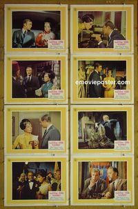 m264 GAMBIT complete set of 8 lobby cards '67 Shirley MacLaine, Michael Caine