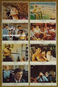 m283 GOING HOME complete set of 8 lobby cards '71 Robert Mitchum, Vaccaro