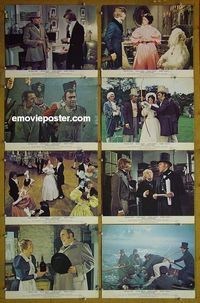 m289 GREAT EXPECTATIONS 8 English 11x14 deluxe color stills '74 Michael York
