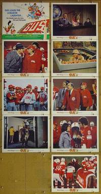 m026 GUS 9 lobby cards '76 Disney, Don Knotts football!