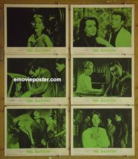 m951 HAUNTING 6 lobby cards '63 Julie Harris, Claire Bloom