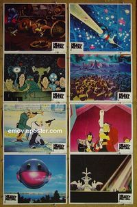 m310 HEAVY METAL complete set of 8 lobby cards '81 classic animation!