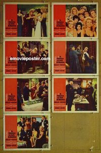 m801 HOUSE IS NOT A HOME 7 lobby cards '64 Shelley Winters