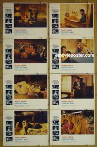 m339 I LOVE MY WIFE complete set of 8 lobby cards '71 Elliott Gould, Vaccaro