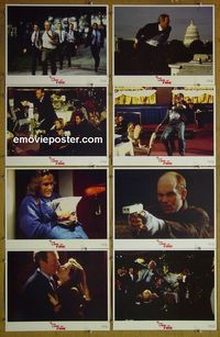 m353 IN THE LINE OF FIRE complete set of 8 lobby cards '93 Clint Eastwood