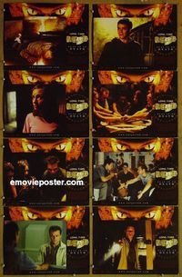 m417 LONG TIME DEAD complete set of 8 lobby cards '02 English horror!