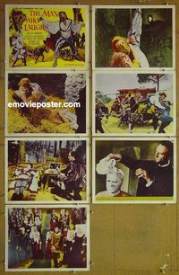 m838 MAN WHO LAUGHS 7 lobby cards '66 Sergio Corbucci