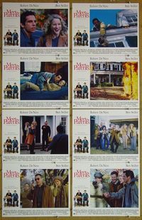 m444 MEET THE PARENTS complete set of 8 lobby cards '00 Robert De Niro, Stiller