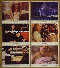 m973 MERMAIDS 6 lobby cards '90 Cher, Winona Ryder, Bob Hoskins