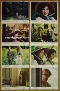 m448 MIDSUMMER NIGHT'S SEX COMEDY complete set of 8 lobby cards '82 Woody Allen