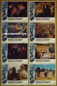 m454 MOLLY MAGUIRES complete set of 8 lobby cards '70 Sean Connery, Richard Harris
