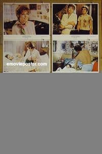 m473 NIGHT DIGGER complete set of 8 lobby cards '71 Patricia Neal, Nicholas Clay