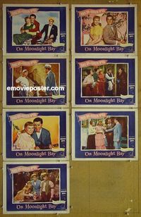 m846 ON MOONLIGHT BAY 7 lobby cards '51 Doris Day, MacRae