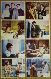 m501 ORDINARY PEOPLE complete set of 8 lobby cards '80 Donald Sutherland, Moore