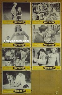 m852 OUT OF IT 7 lobby cards '69 young Jon Voight!