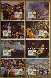 m506 PAINT YOUR WAGON 8 Spanish lobby cards '69 Eastwood, Marvin
