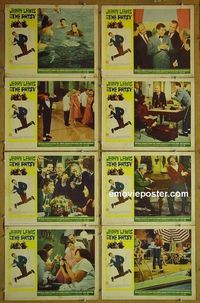 m510 PATSY complete set of 8 lobby cards '64 Jerry Lewis, Ina Balin