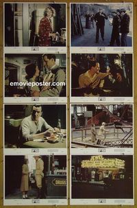 m534 PURPLE ROSE OF CAIRO complete set of 8 lobby cards '85 Woody Allen