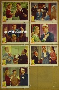 m865 SHOW-OFF 7 lobby cards '46 Red Skelton, Marilyn Maxwell