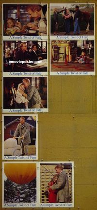 m590 SIMPLE TWIST OF FATE complete set of 8 lobby cards '94 Steve Martin