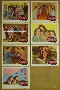 m868 SNAFU 7 lobby cards '45 Robert Benchley, Vera Vague