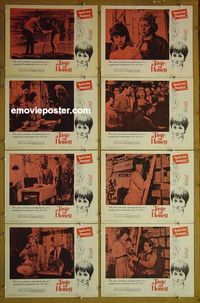 m624 TASTE OF HONEY complete set of 8 lobby cards '62 Rita Tushingham
