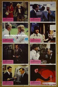 m660 TRAIL OF THE PINK PANTHER complete set of 8 lobby cards '82 Peter Sellers