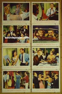 m667 TWO WEEKS IN ANOTHER TOWN complete set of 8 lobby cards '62 Kirk Douglas
