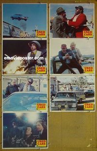 m891 USED CARS 7 lobby cards '80 Kurt Russell, Jack Warden
