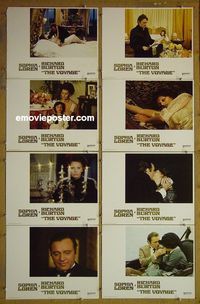 m686 VOYAGE complete set of 8 lobby cards '74 Sophia Loren, Richard Burton
